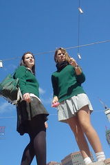 Up skirt school girls. Very hot gallery!